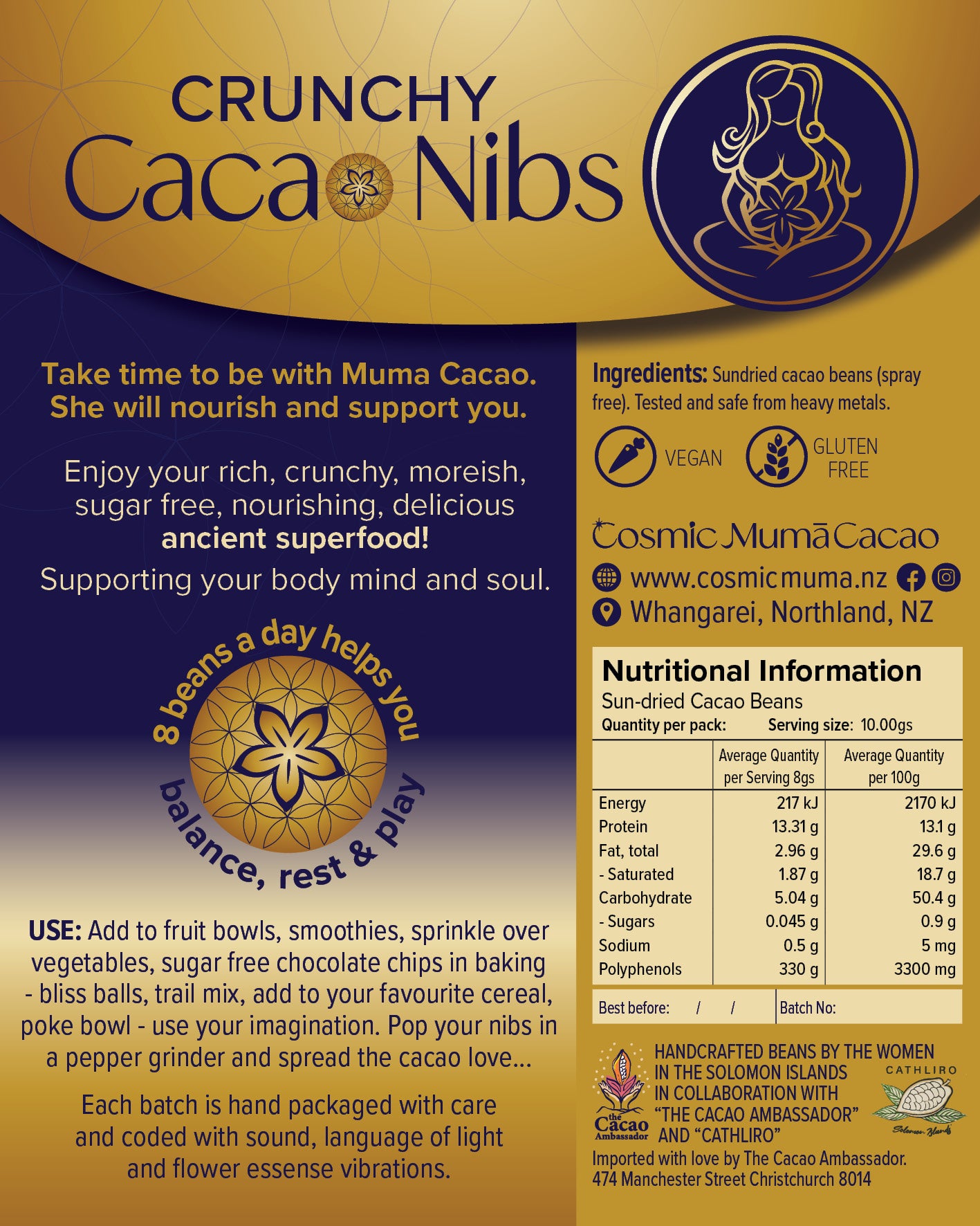Crunchy Cacao Nibs